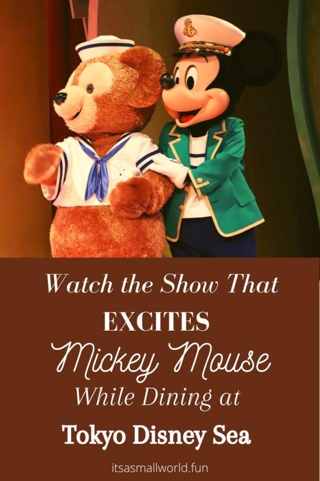 Mickey and Duffy's show at Capecod Cookoff, Tokyo Disney Sea