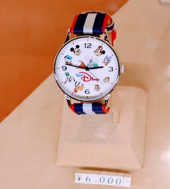 Watches in Harrington's jewelry and watches, Tokyo Disneyland