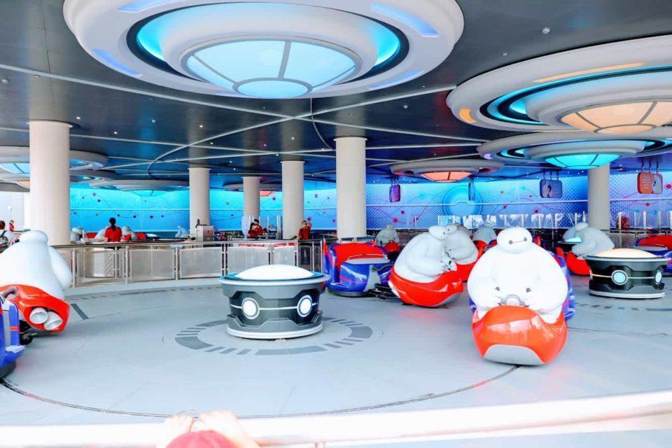 Happy ride with baymax attraction
