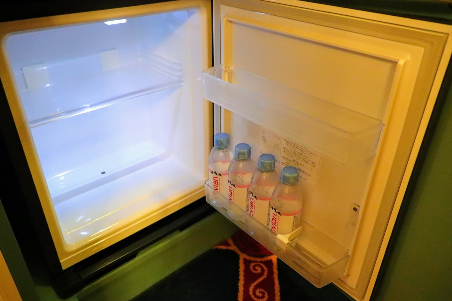 Refrigerator, mineral water, Beauty and the Beast Room, Tokyo Disneyland Hotel