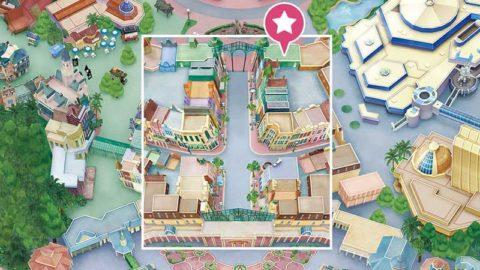 Location of Ice Cream Cones, Tokyo Disneyland