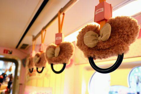 ShellieMay in the Duffy Liner, Limited-Period Decorations on Disney Resort Line Monorail Trains, Tokyo Disney Resort
