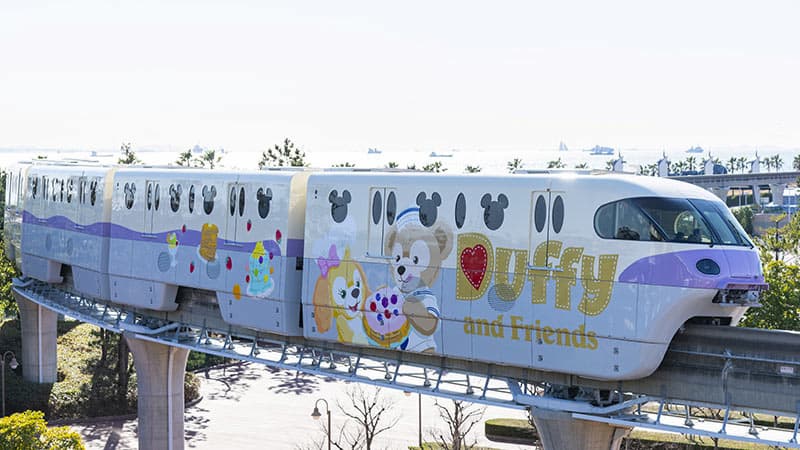 Duffy Liner, Limited-Period Decorations on Disney Resort Line Monorail Trains, Tokyo Disney Resort