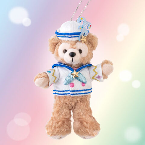 Tokyo DisneySea 20th Anniversary Duffy & Friends Merchandise, Duffy Plush Toy with Chain
