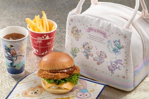 Tokyo DisneySea 20th Anniversary, Duffy & Friends Souvenir Lunch Case, Starry Dreams