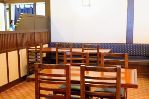 Dining area of Restaurant Hokusai, Tokyo Disneyland