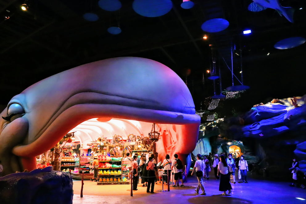 Sleepy Whale Shop in Mermaid Lagoon at Tokyo DisneySea