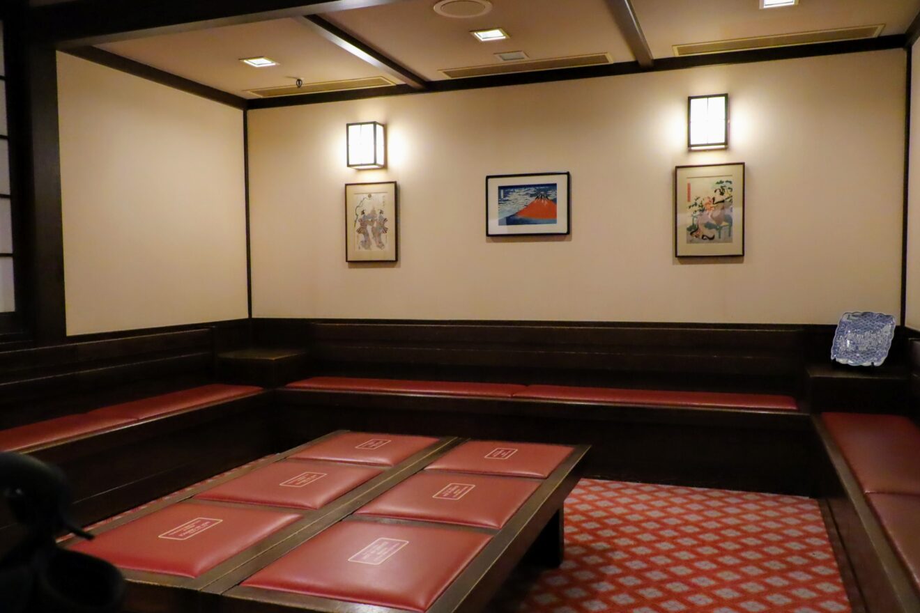 Interior of Restaurant Hokusai, Tokyo Disneyland