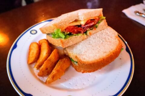 Sandwiches at Teddy Roosevelt Lounge, Tokyo DisneySea