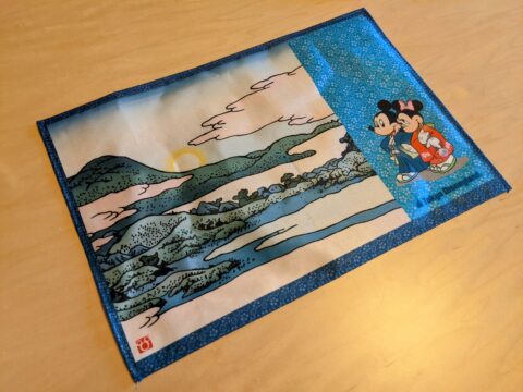 Souvenir items of Restaurant Hokusai at Tokyo Disneyland