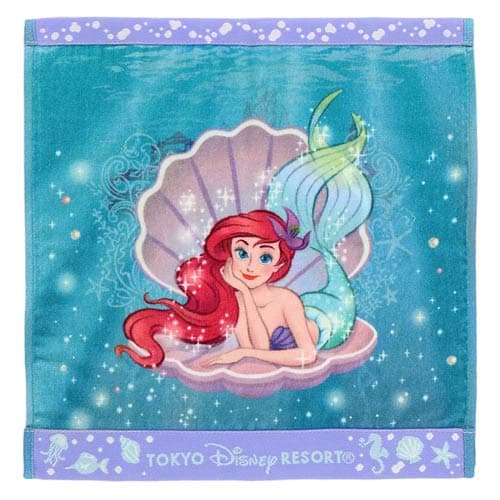 Towel, Little Mermaid Merchandise at Tokyo DisneySea