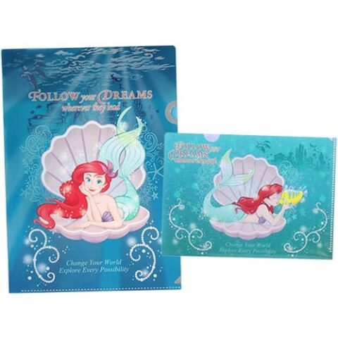Clear Holder Set, Little Mermaid Merchandise at Tokyo DisneySea