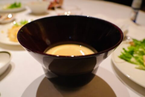 Corn Cream Soup with Crab Meat, Silk Road Garden, Chinese Restaurant, Tokyo DisneySea Hotel MiraCosta