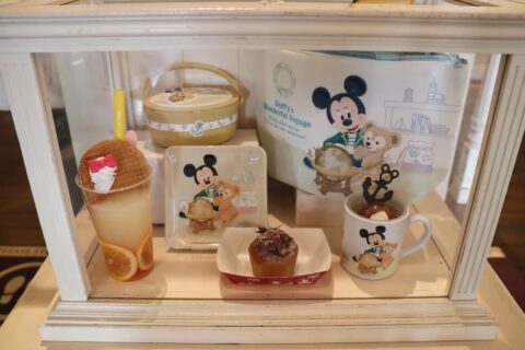 Duffy's Wonderful Voyage, Menu with Souvenirs, Tokyo DisneySea