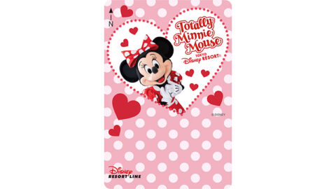 Totally Minnie Mouse's Resort Line 1-Day Pass, Disney Resort Line, Tokyo Disney Resort