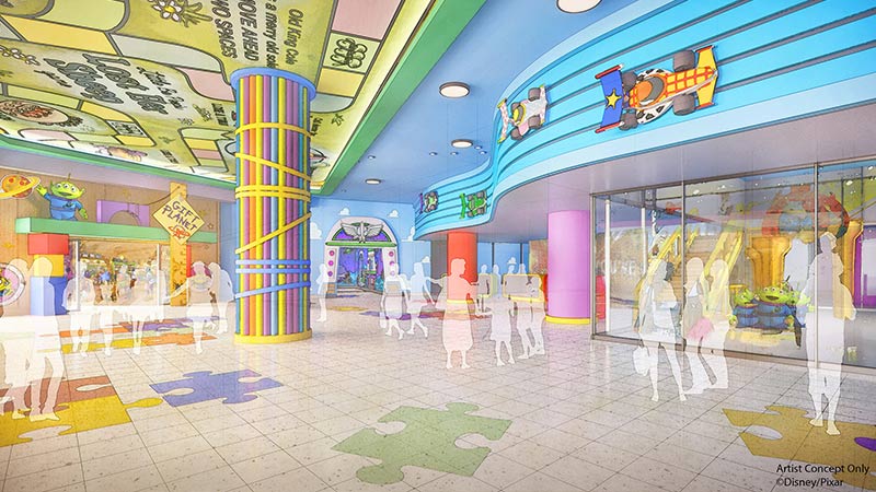 Lobby of Tokyo Disney Resort Toy Story Hotel (official website)