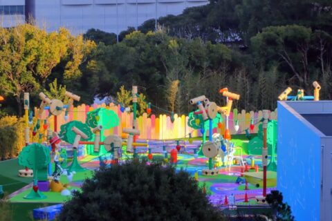 Slinky Dog Park, Tokyo Disney Resort Toy Story Hotel