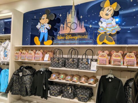 WDW 50th Anniversary Goods, Disney Flagship Tokyo, Shinjuku