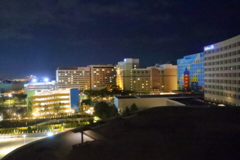 Night view, Hilton Tokyo Bay, Tokyo Disney Resort