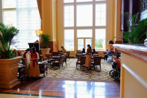 Afternoon Tea at Dreamer's Lounge, Tokyo Disneyland Hotel, Tokyo Disney Resort