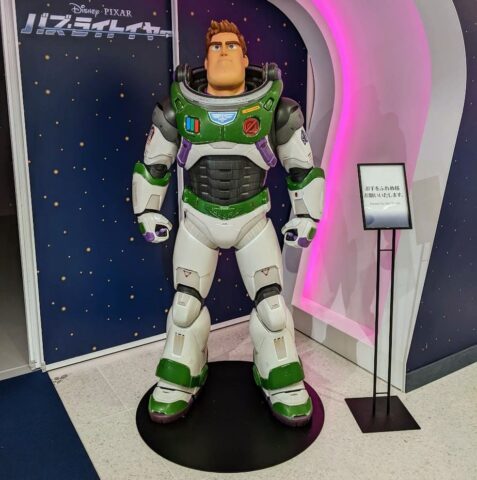 Buzz Lightyear, Pixar movies, Disney Flagship Tokyo, Disney Store