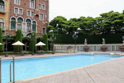 Terme Venezia, swimming pool, Tokyo DisneySea, Hotel MiraCosta