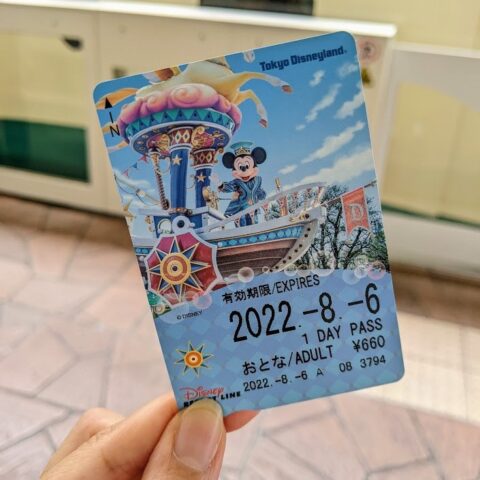 1-day pass with Dreaming Up design, Disney Resort Line, Tokyo Disneyland, Tokyo DisneySea