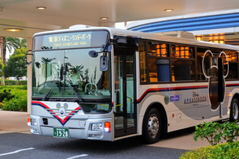 Shuttle Bus, Disney Ambassador Hotel, Tokyo Disney Resort