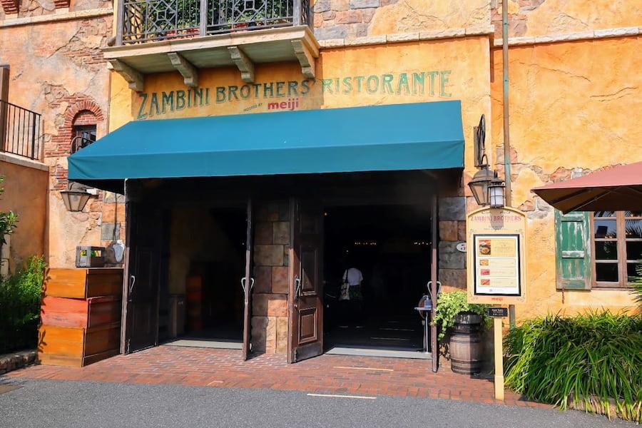 Zambini Brothers Ristorante, Italian Restaurant, Tokyo DisneySea