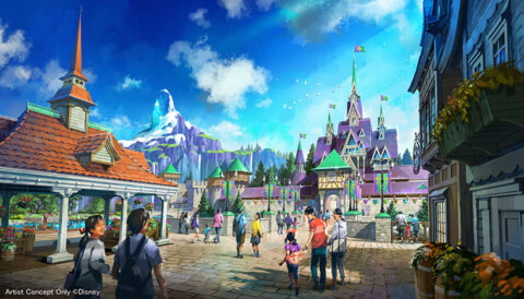 Fantasy Springs, Frozen Kingdom, Tokyo DisneySea, Tokyo Disney Resort