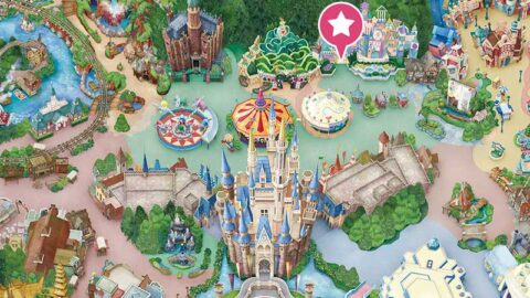 It's a Small World, Fantasyland, Tokyo Disneyland, Location, Map