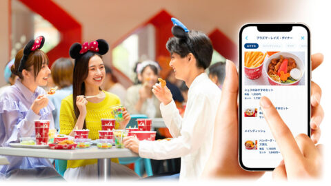 Disney Mobile Order, App, Tokyo Disneyland, Tokyo DisneySea, Restaurant
